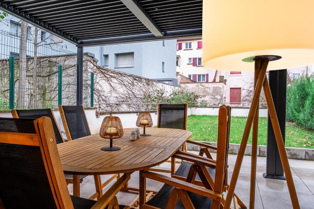 Appartement Cosy Jardin et Terrasse Strasbourg Extérieur photo